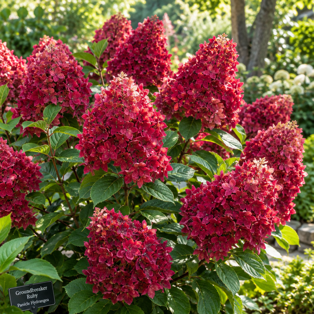 Groundbreaker® Ruby Panicle Hydrangea (Hydrangea paniculata Groundbreaker® 'Ruby')