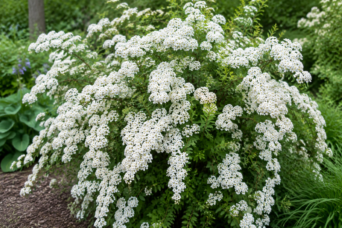 Snowmound Spirea (Spiraea nipponica 'Snowmound')