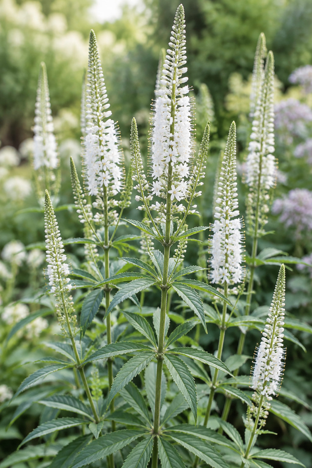 White Culver's Root (Veronicastrum virginicum 'Album')