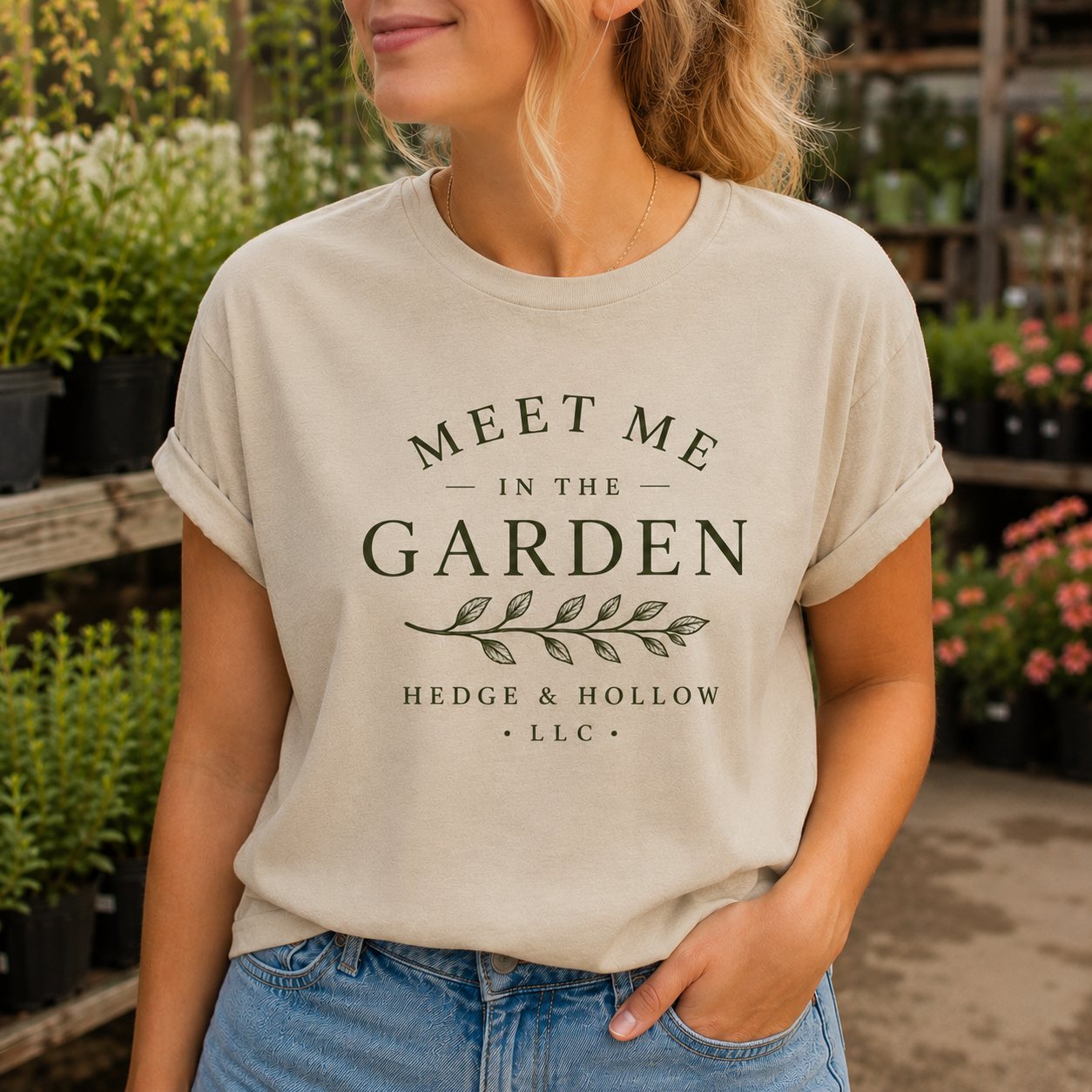 Meet Me In The Garden Tee
