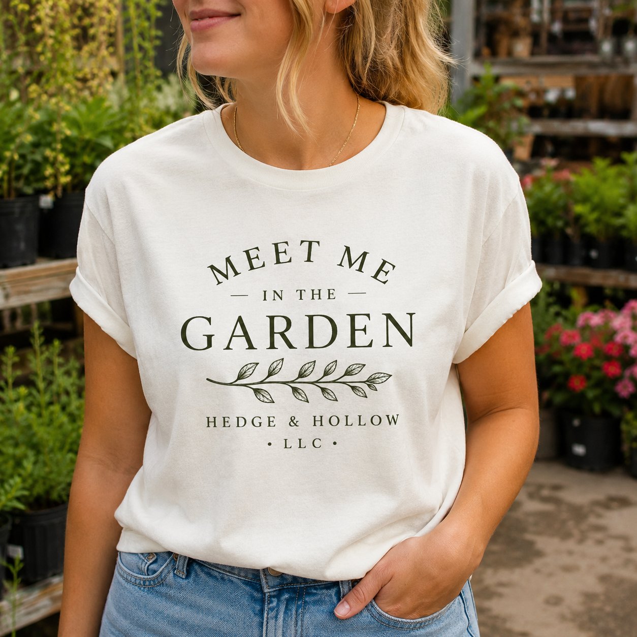 Meet Me In The Garden Tee