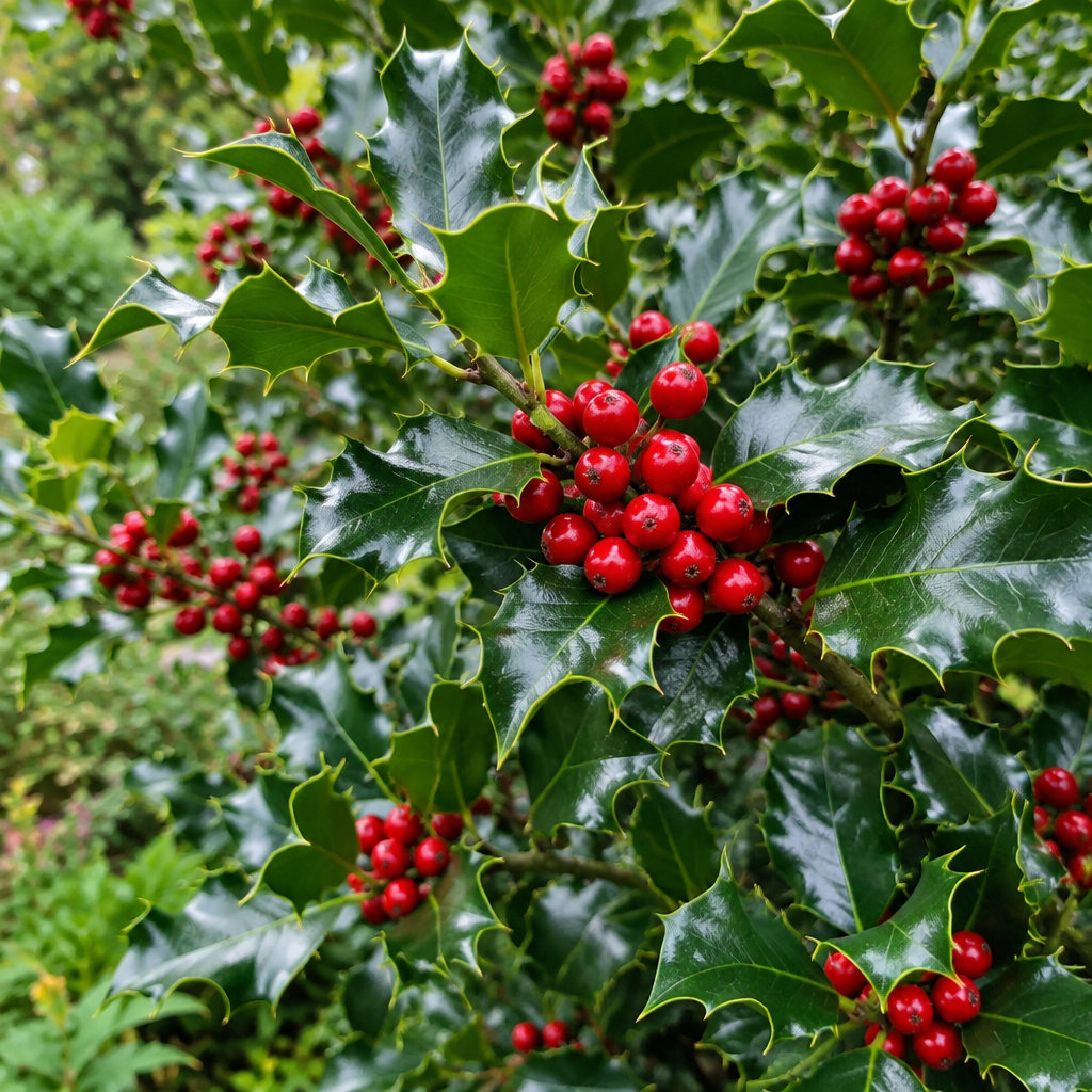Berryific Holly (Ilex x meserveae 'Berryific')
