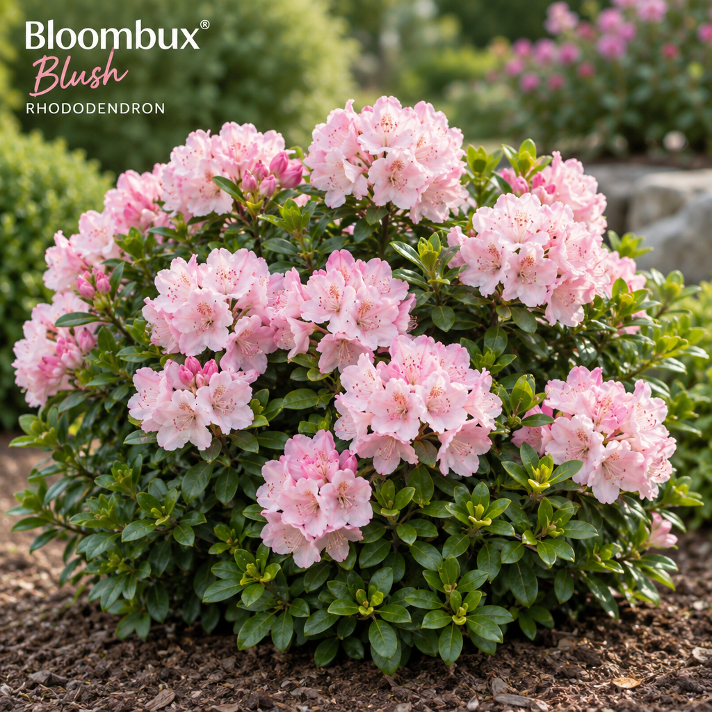 Bloombux® Blush Rhododendron (Rhododendron micrantha 'Bloombux Blush')