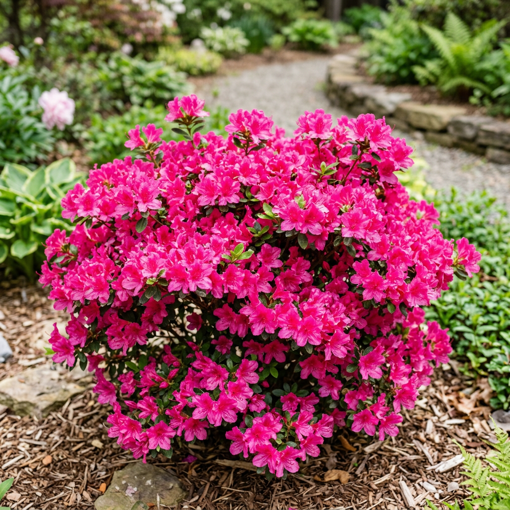 Girard's Fuchsia Azalea (Rhododendron 'Girard's Fuchsia')