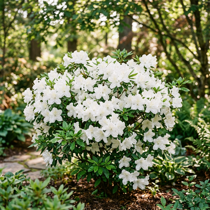 Girard's Pleasant White Azalea (Rhododendron 'Girard's Pleasant White')