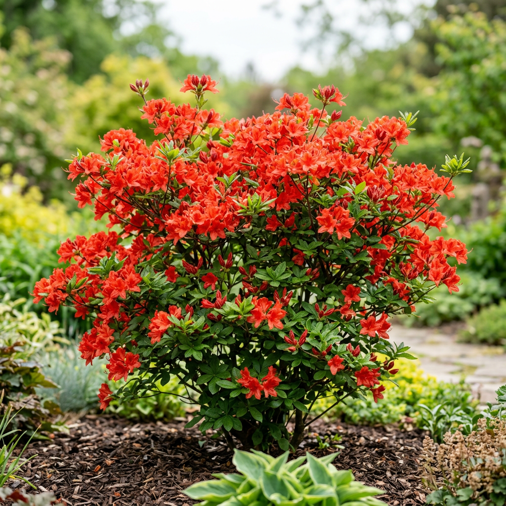 Stewartstonian Azalea (Rhododendron 'Stewartstonian')