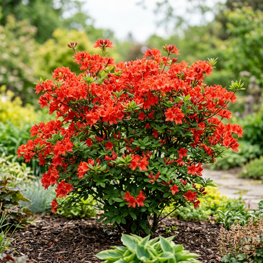 Stewartstonian Azalea (Rhododendron 'Stewartstonian')
