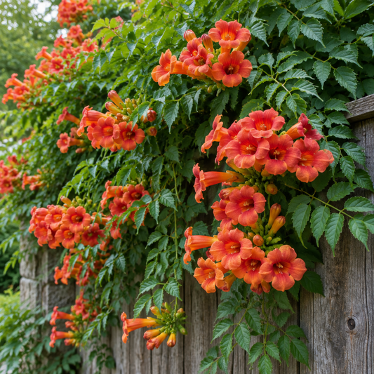 Trumpet Vine (Campsis radicans)